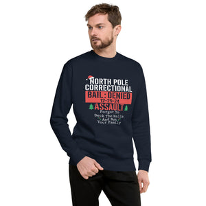 North Pole Correctional- Assault Unisex Premium Sweatshirt-Phoenix Styles