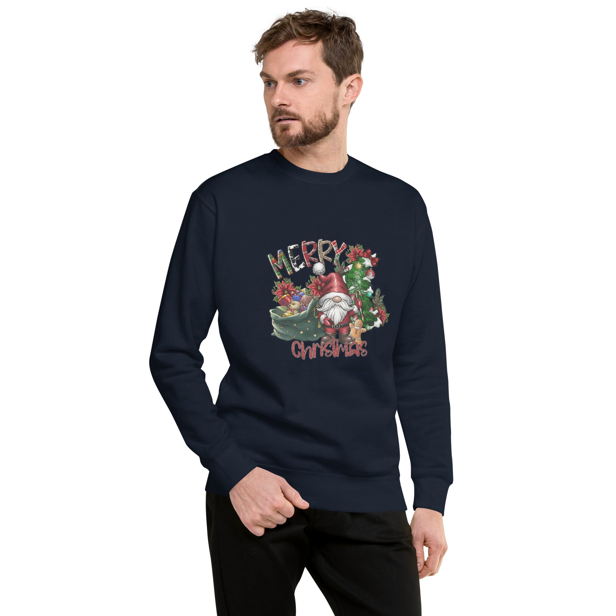 Merry Christmas Premium Sweatshirt-Phoenix Styles