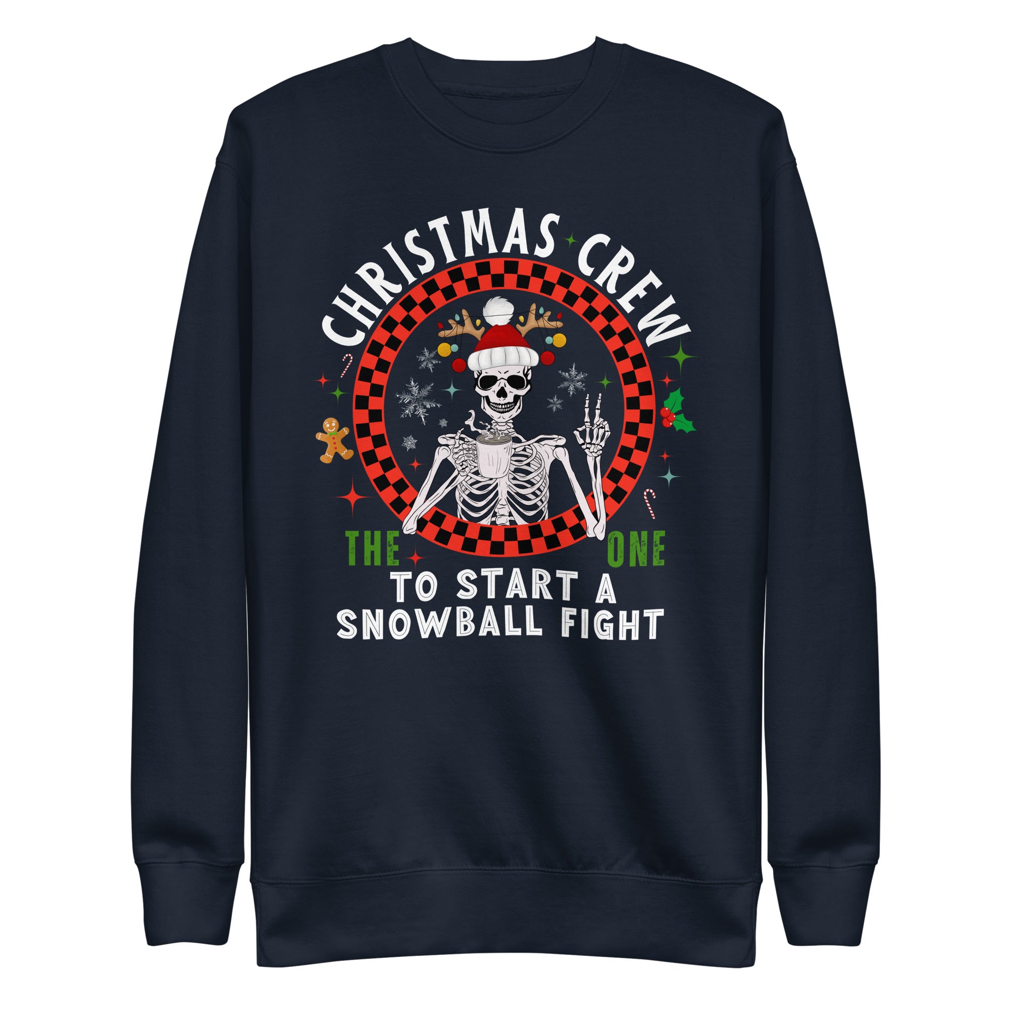 The One To Start A Snowball Fight Premium Sweatshirt-Phoenix Styles