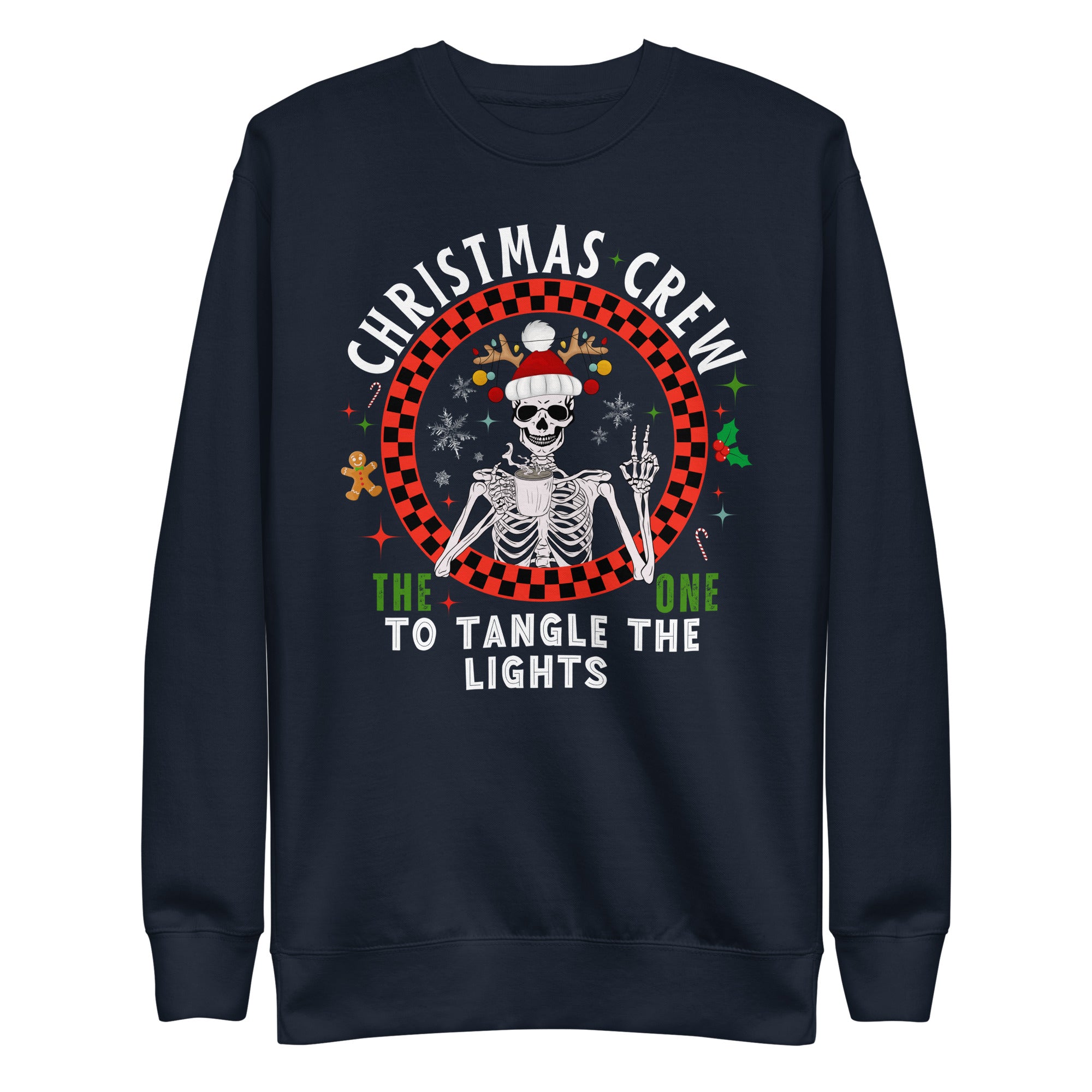 The One To Tangle The Lights Premium Sweatshirt-Phoenix Styles