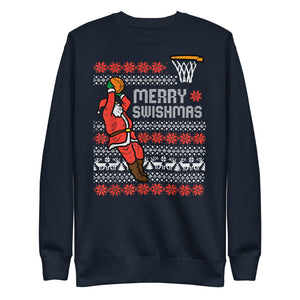 Merry Swishmas Premium Sweatshirt-Phoenix Styles