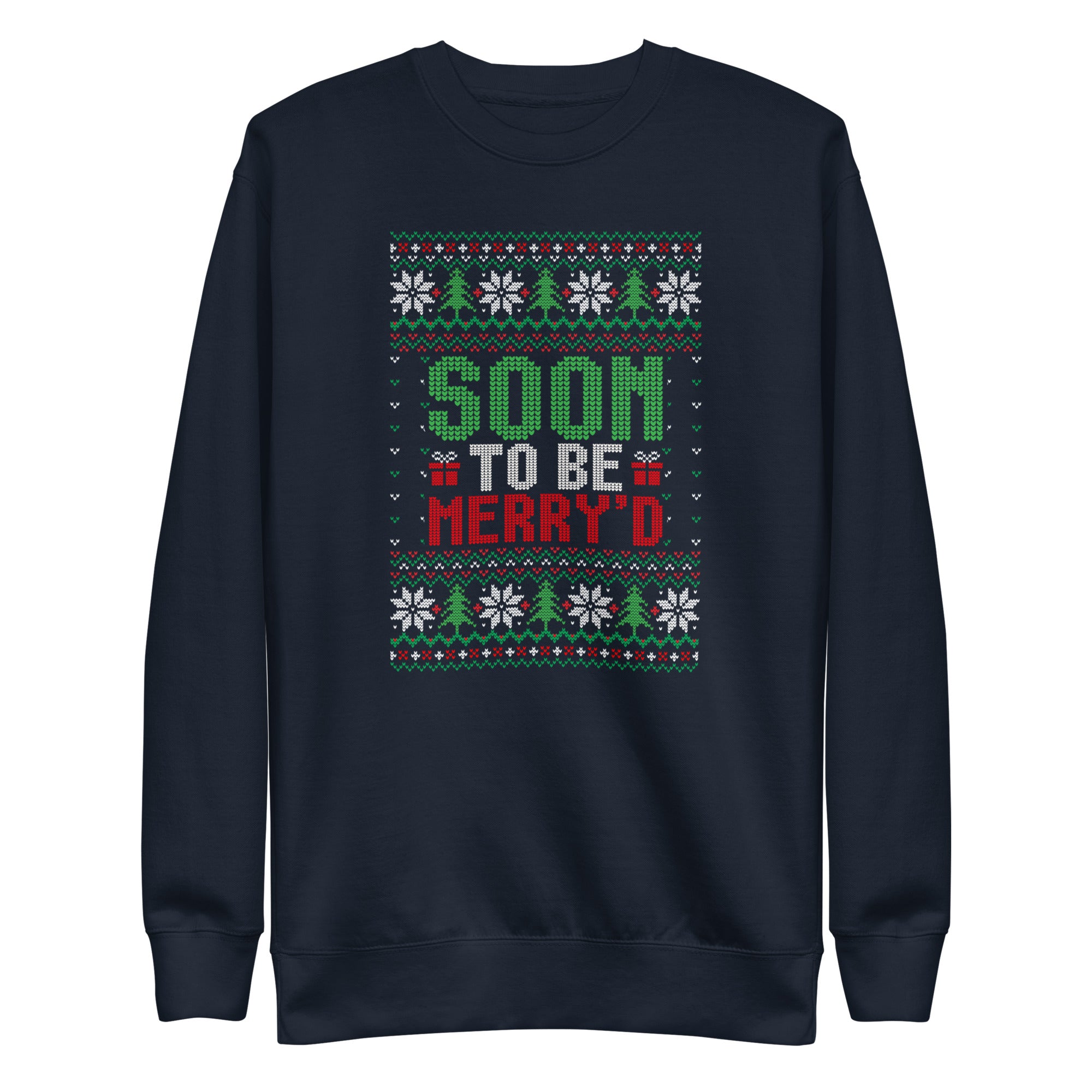 Soon To Be Merry'd Premium Sweatshirt-Phoenix Styles