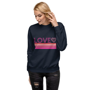 Love Premium Sweatshirt-Phoenix Styles