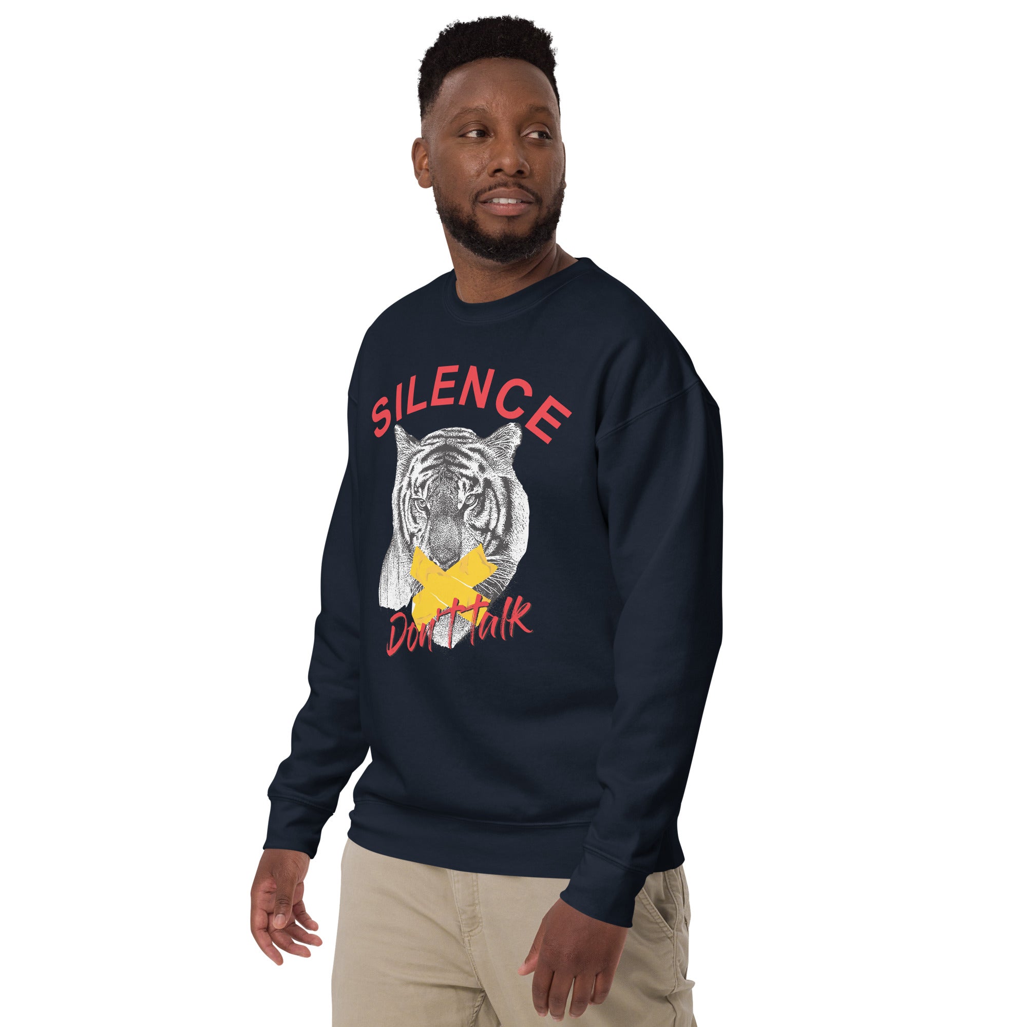 Silence Premium Sweatshirt-Phoenix Styles