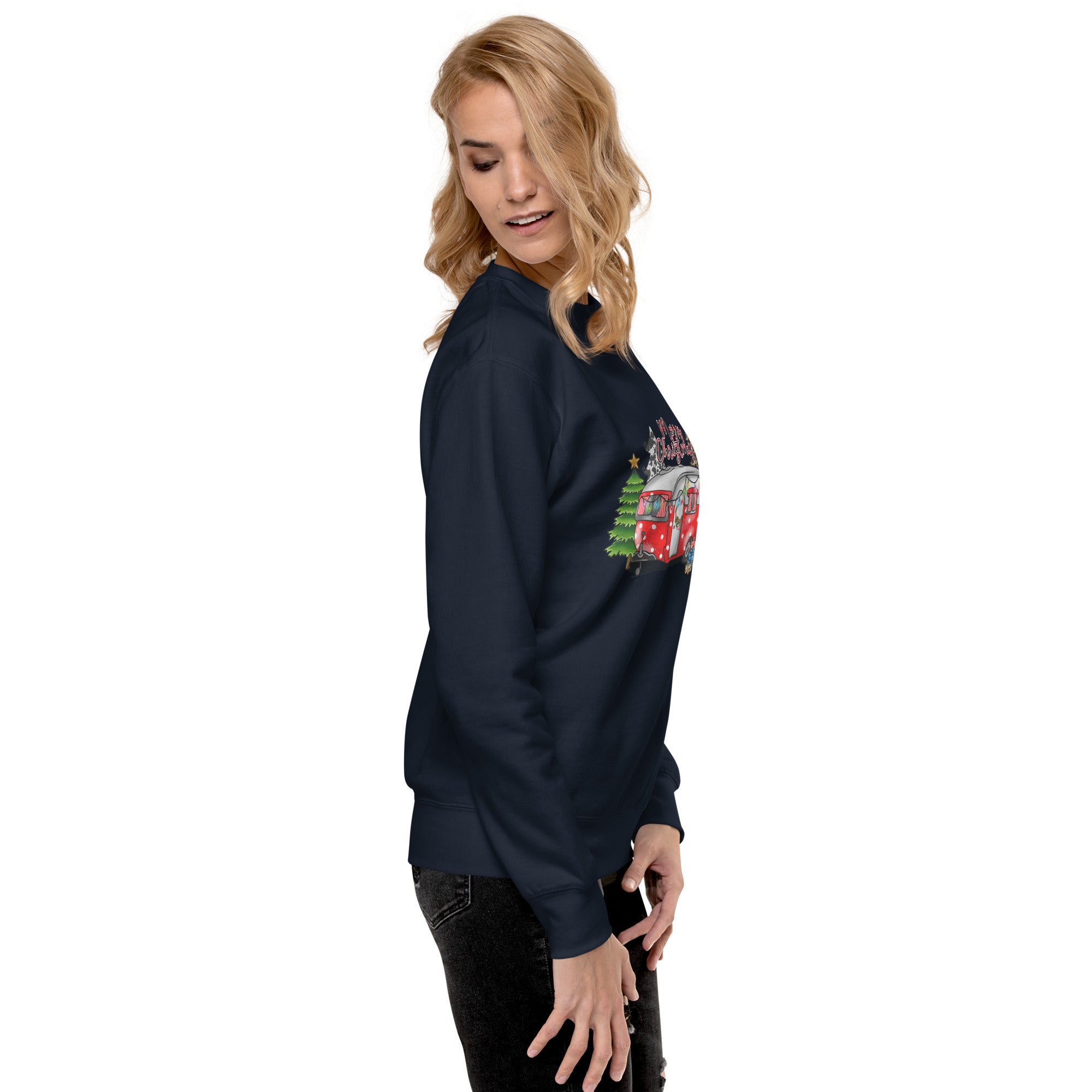 Merry Christmas Camper Premium Sweatshirt-Phoenix Styles