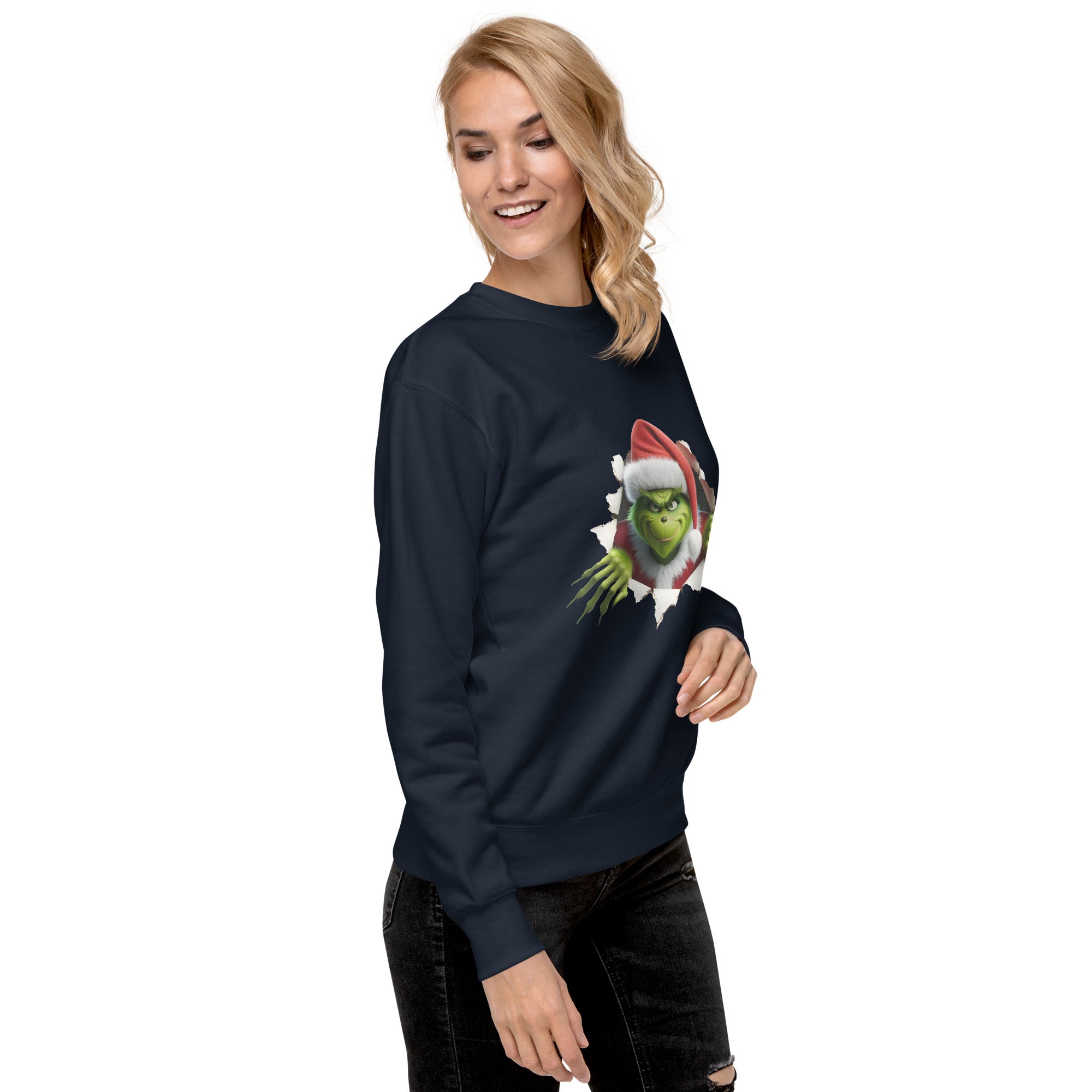 Funny Christmas Character Premium Sweatshirt-Phoenix Styles