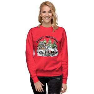 Merry Christmas Unisex Premium Sweatshirt-Phoenix Styles