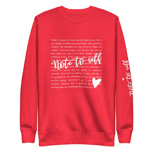 Note To Self Premium Sweatshirt-Phoenix Styles