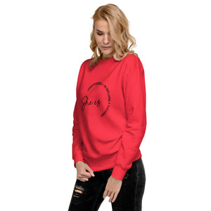 She Is Unbothered Premium Sweatshirt-Phoenix Styles