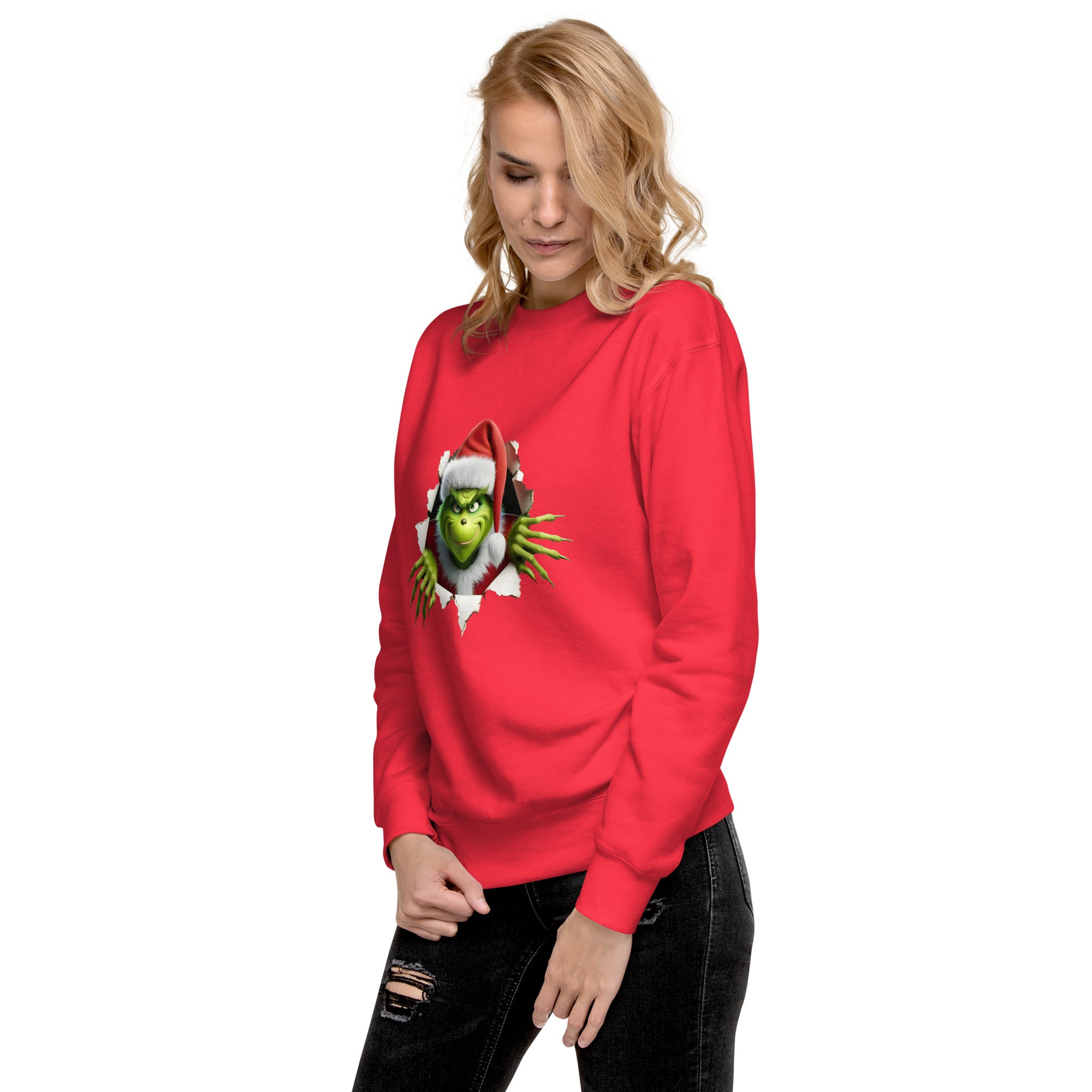 Funny Christmas Character Premium Sweatshirt-Phoenix Styles