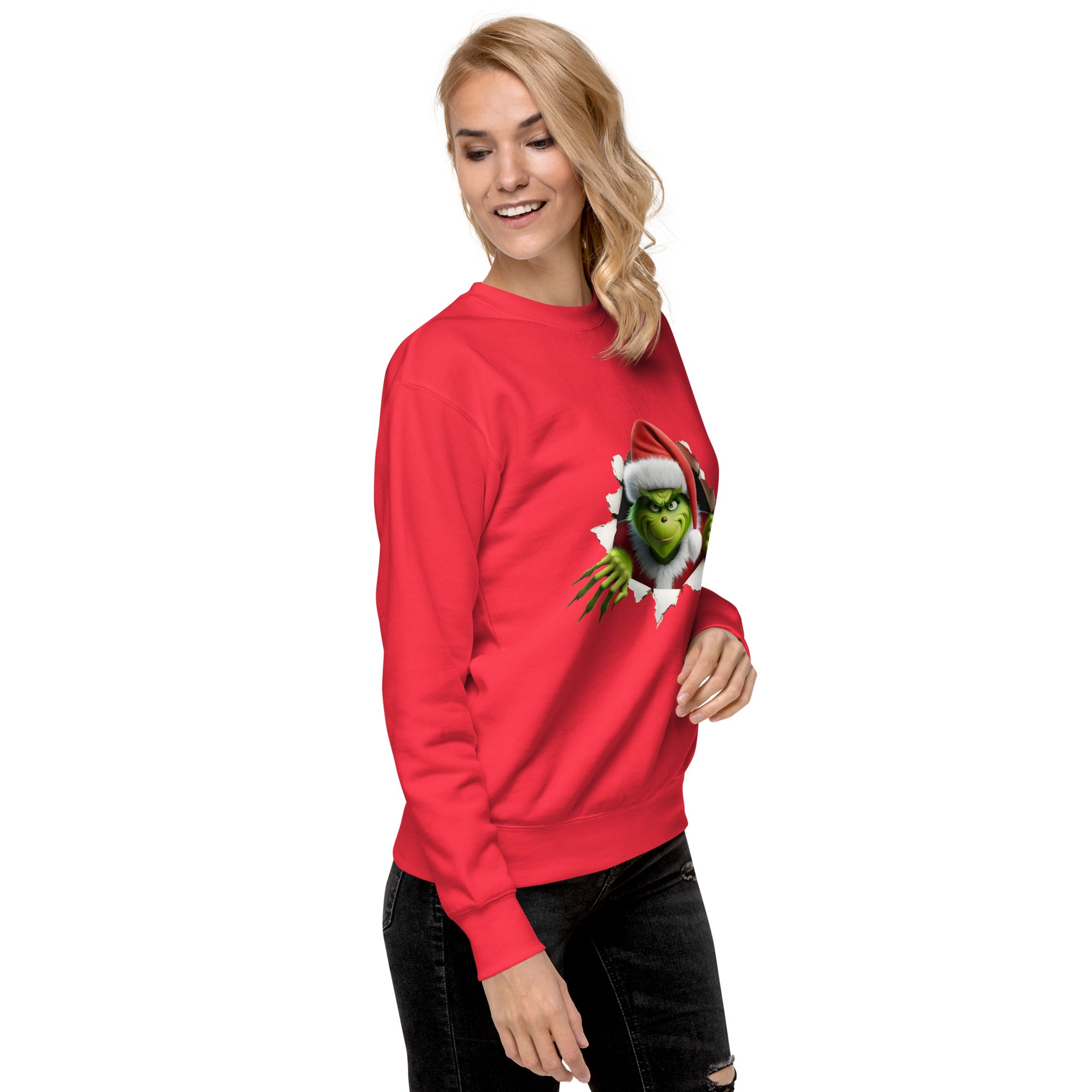 Funny Christmas Character Premium Sweatshirt-Phoenix Styles