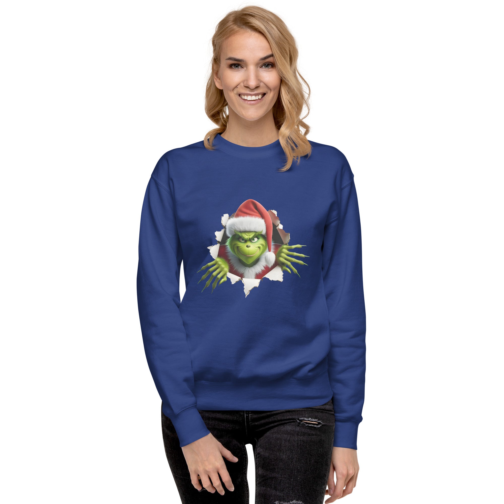 Funny Christmas Character Premium Sweatshirt-Phoenix Styles