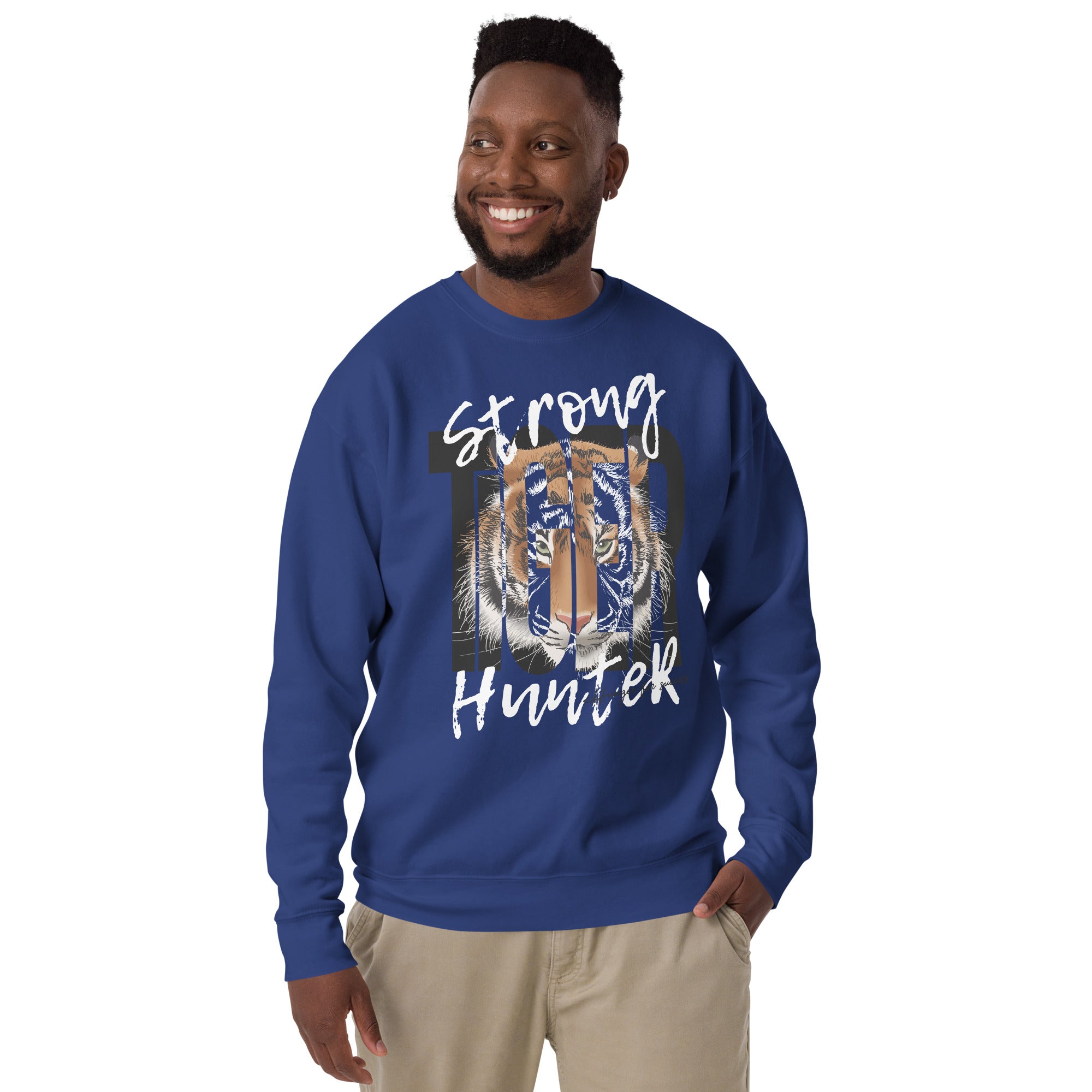 Strong Hunter Premium Sweatshirt-Phoenix Styles