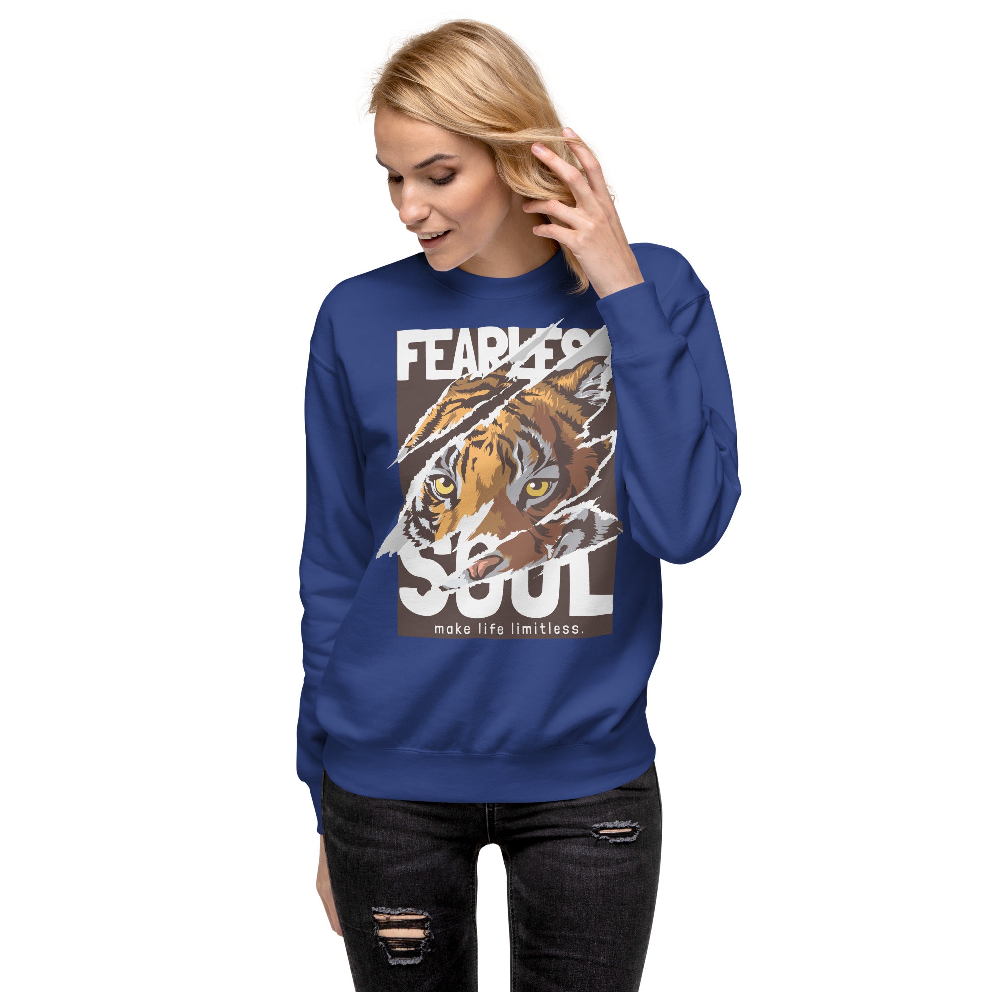 Fearless Soul Premium Sweatshirt-Phoenix Styles