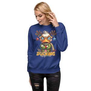 Ducking Awesome Premium Sweatshirt-Phoenix Styles