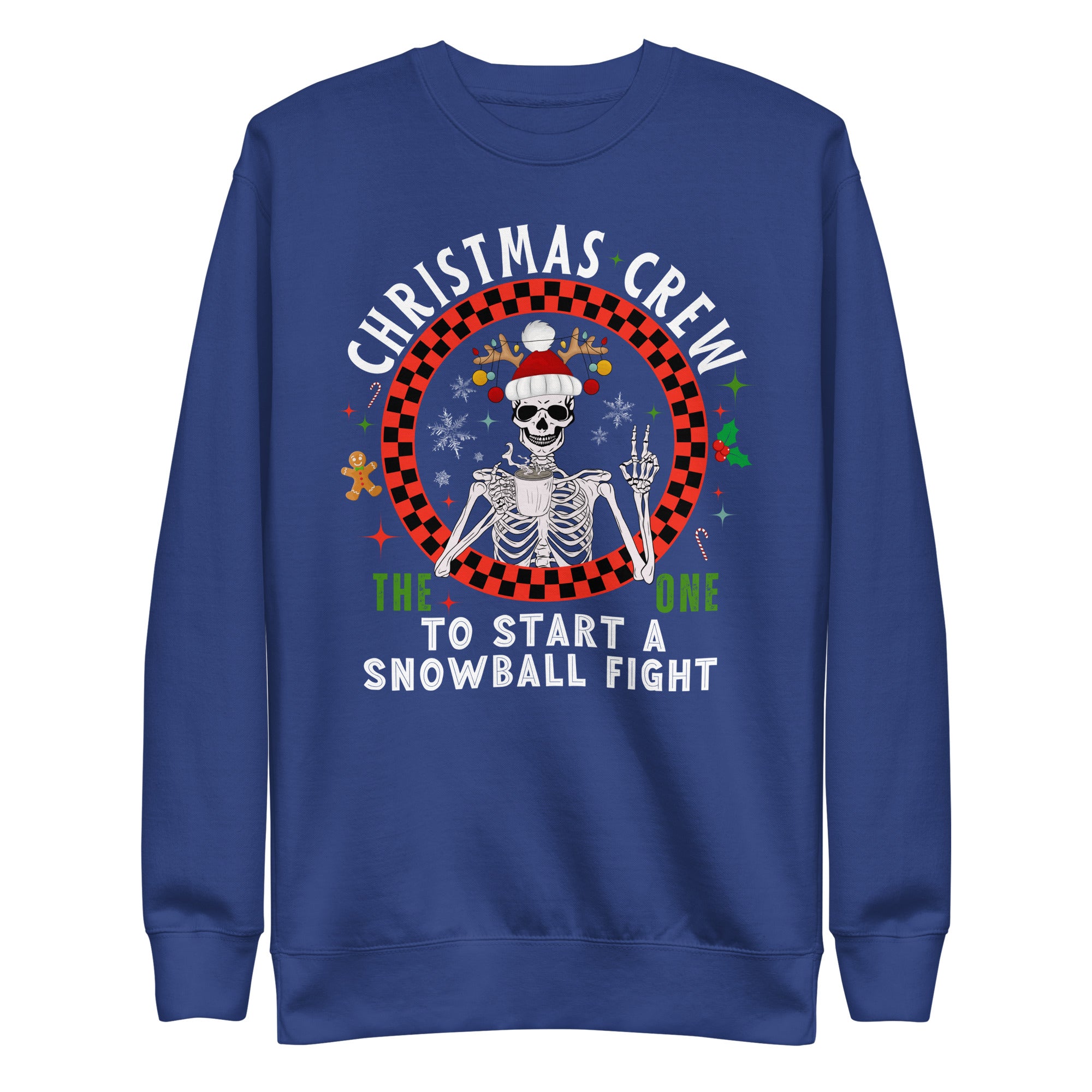 The One To Start A Snowball Fight Premium Sweatshirt-Phoenix Styles