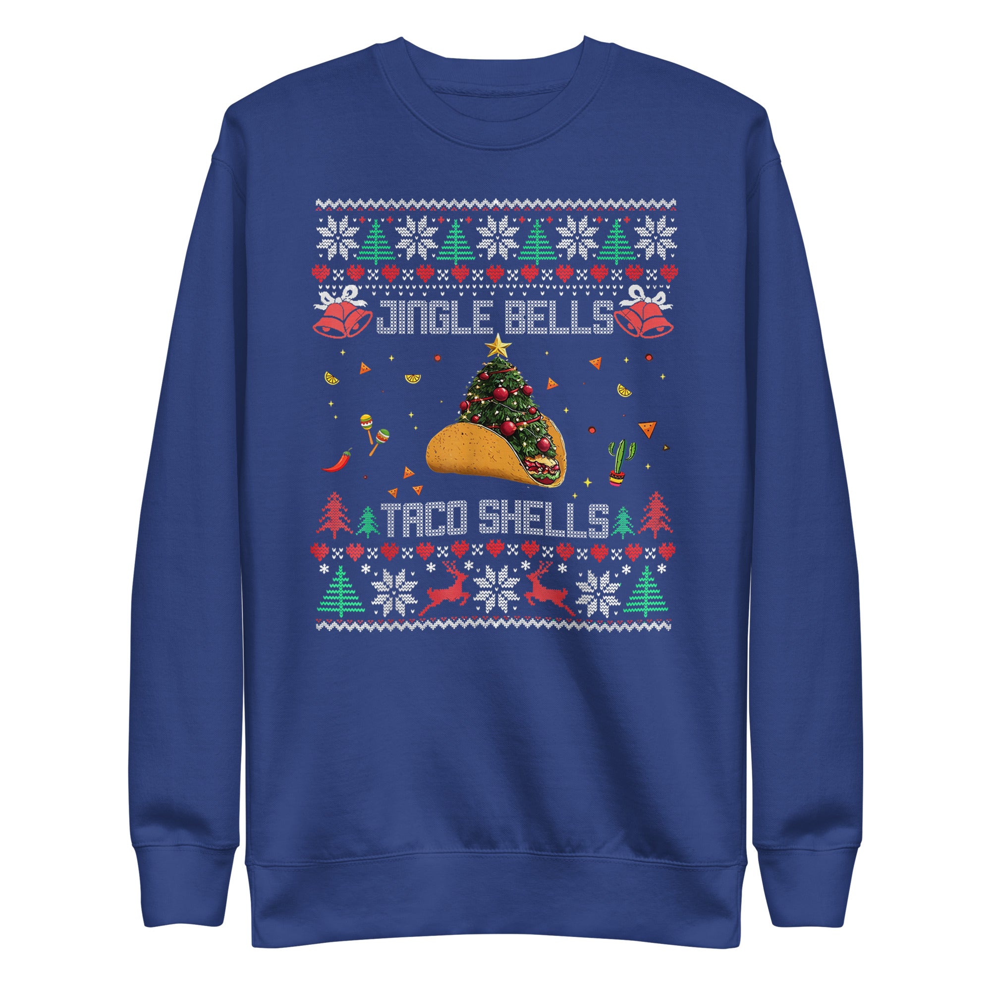 Jingle Bells Taco Shells Premium Sweatshirt-Phoenix Styles