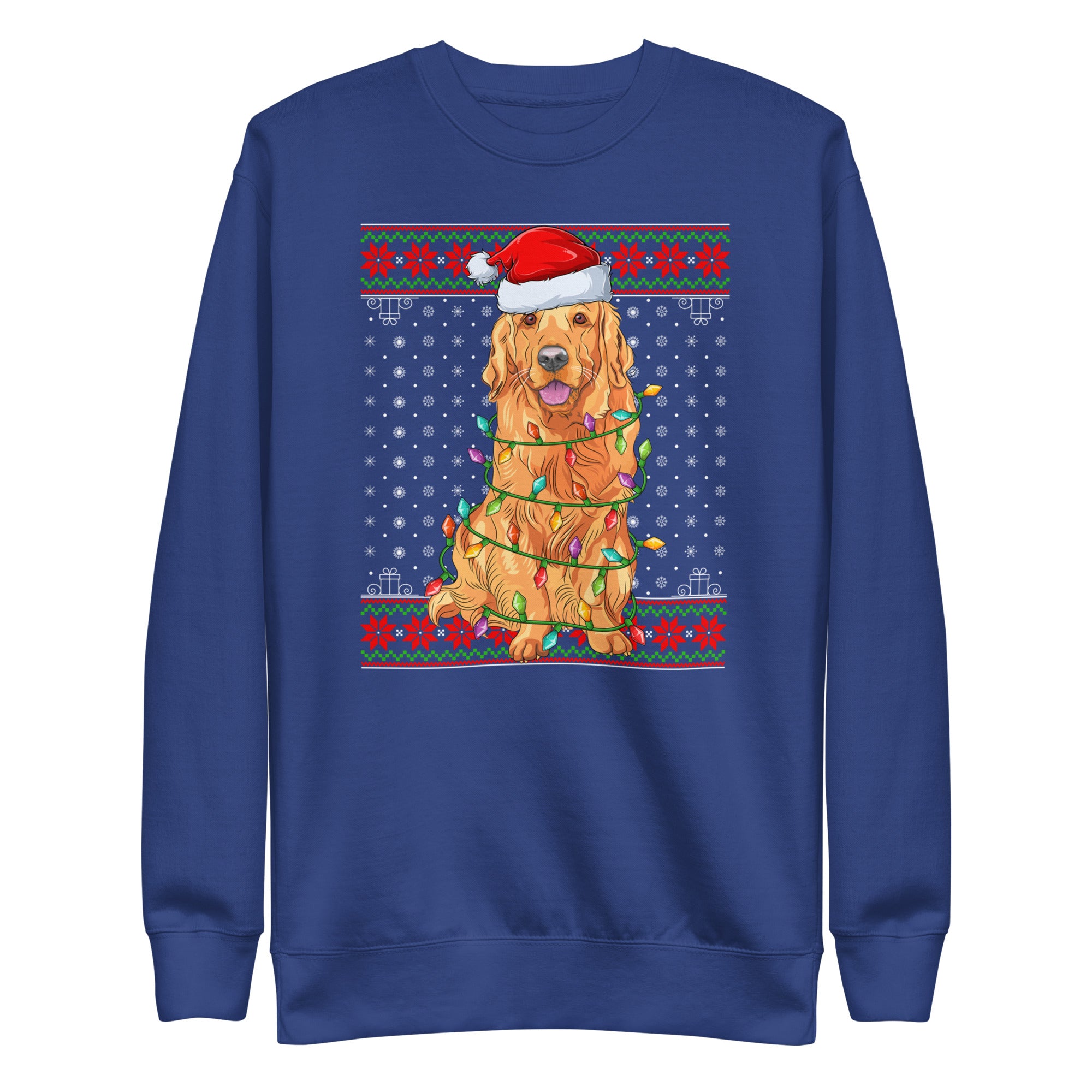 Woof Woof Christmas Premium Sweatshirt-Phoenix Styles