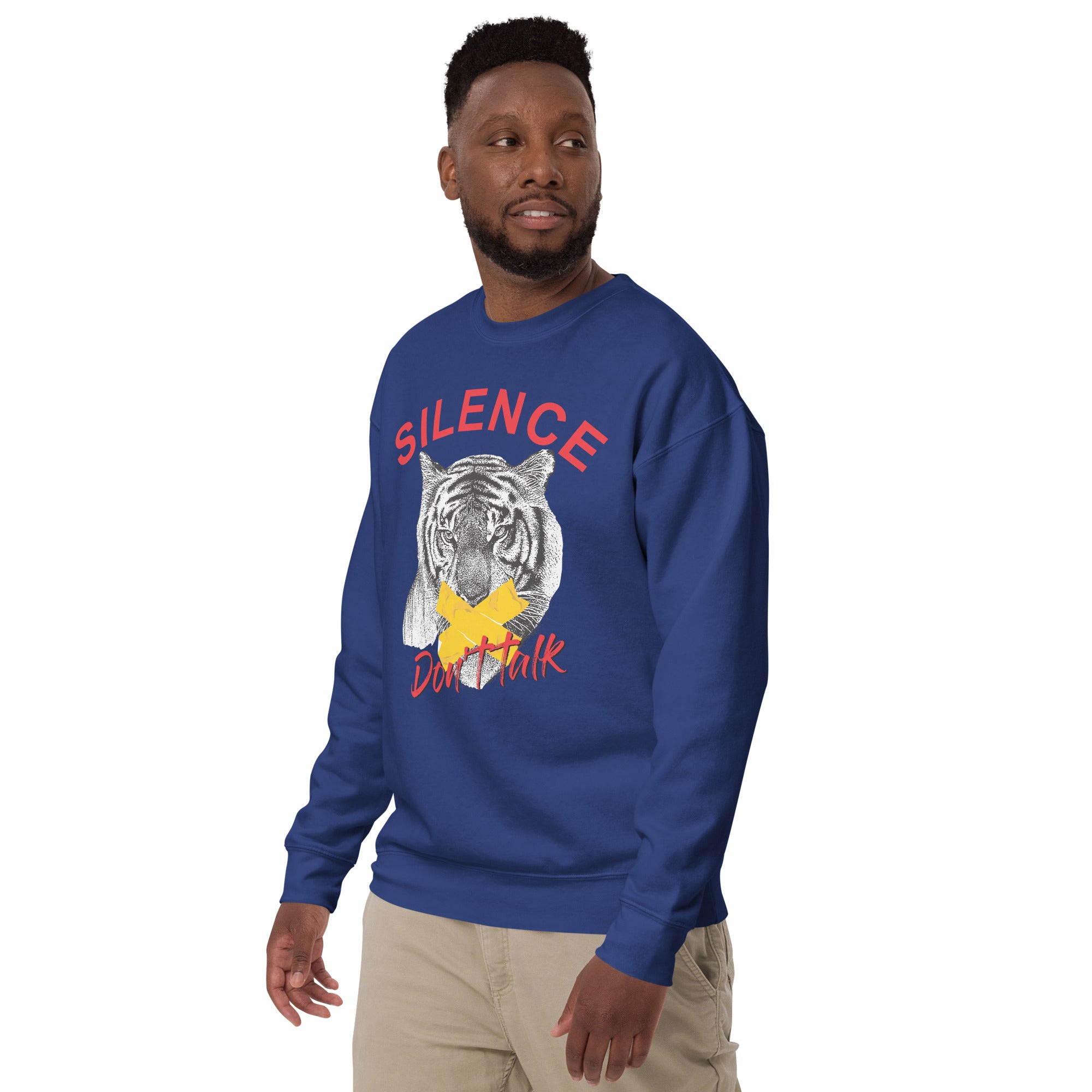 Silence Premium Sweatshirt-Phoenix Styles