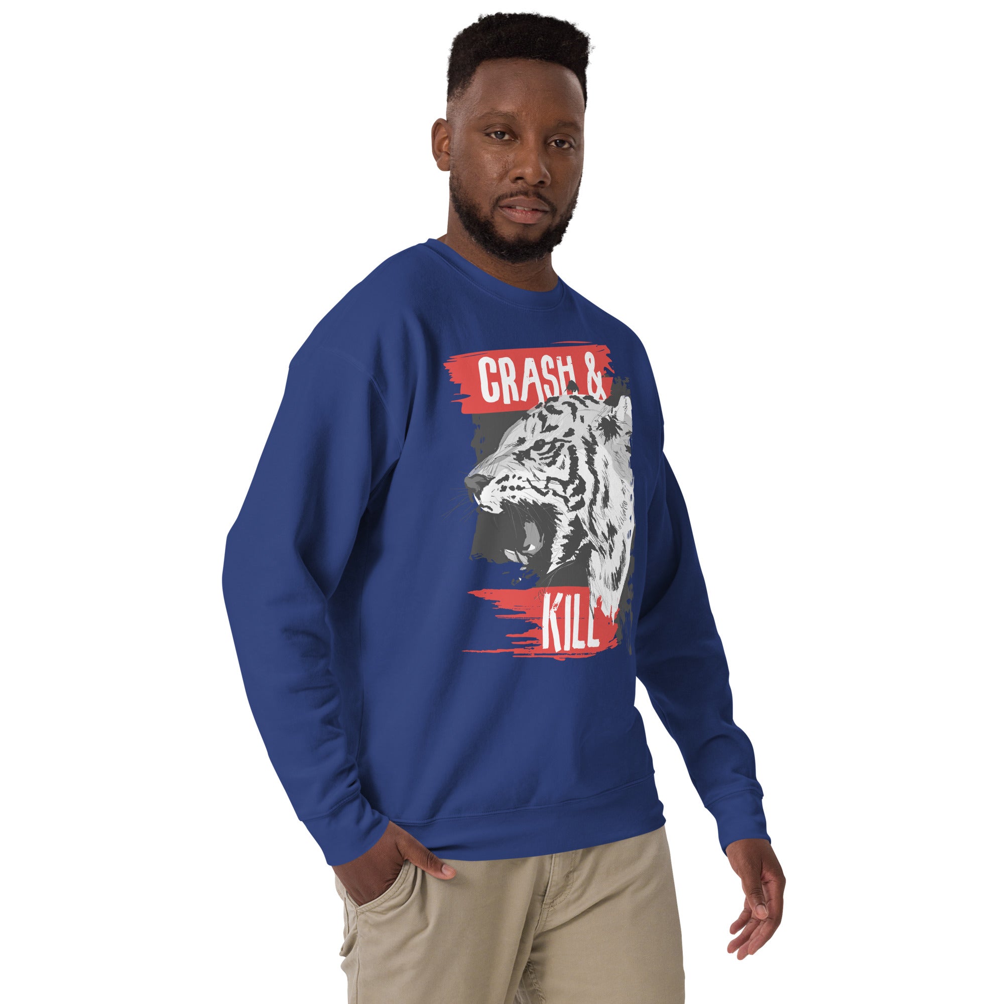 Crash and Kill Premium Sweatshirt-Phoenix Styles