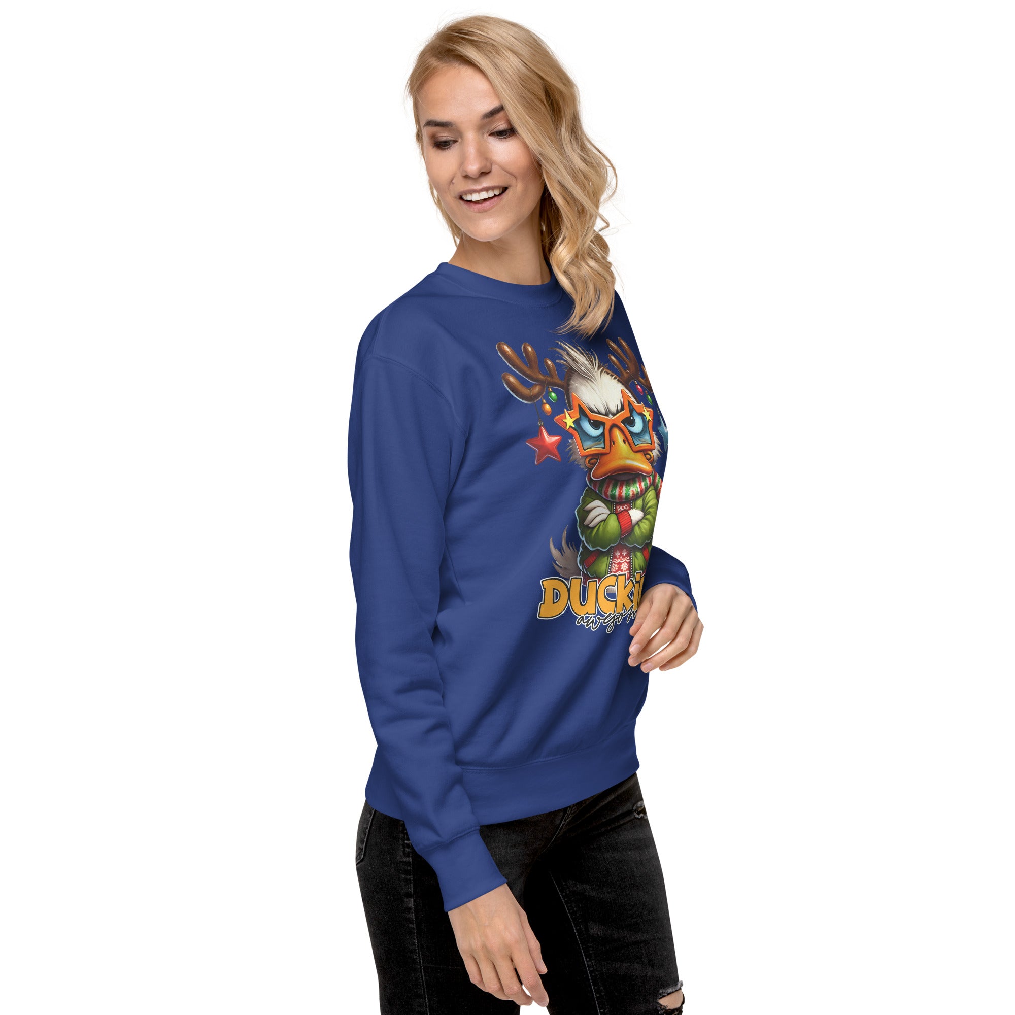 Ducking Awesome Premium Sweatshirt-Phoenix Styles