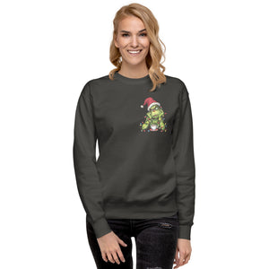 Just Waiting for Christmas Premium Sweatshirt-Phoenix Styles