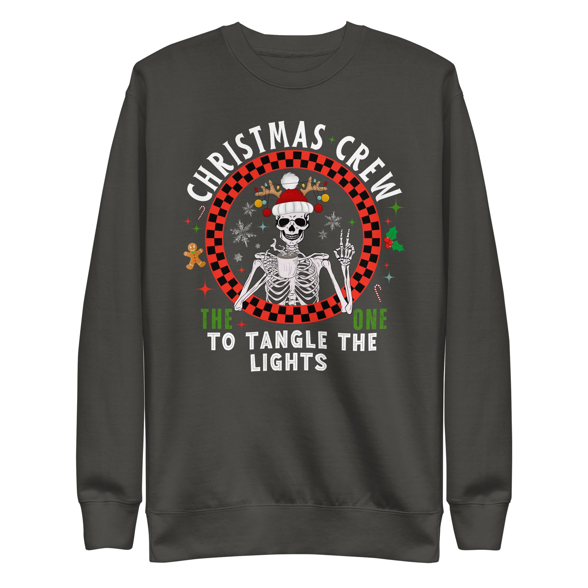 The One To Tangle The Lights Premium Sweatshirt-Phoenix Styles