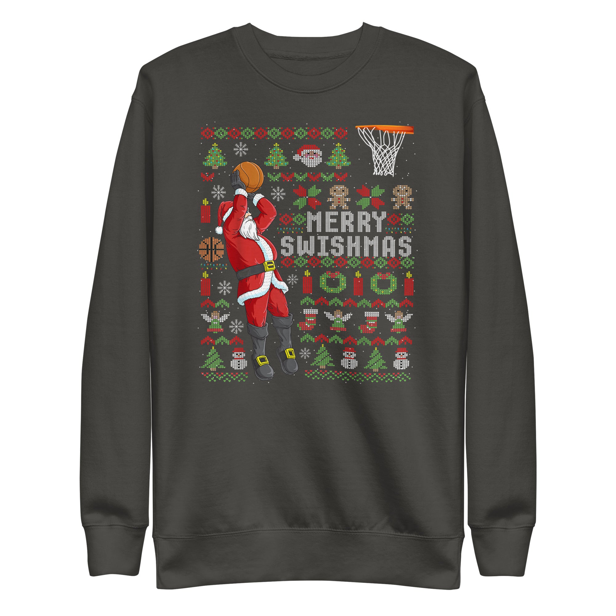 Merry Swishmas Premium Sweatshirt-Phoenix Styles