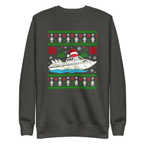 Christmas Boat Premium Sweatshirt-Phoenix Styles