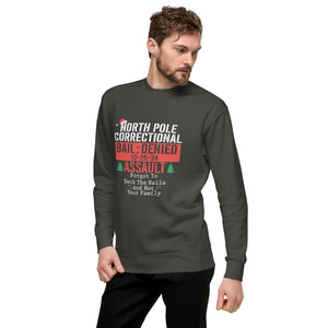 North Pole Correctional- Assault Unisex Premium Sweatshirt-Phoenix Styles