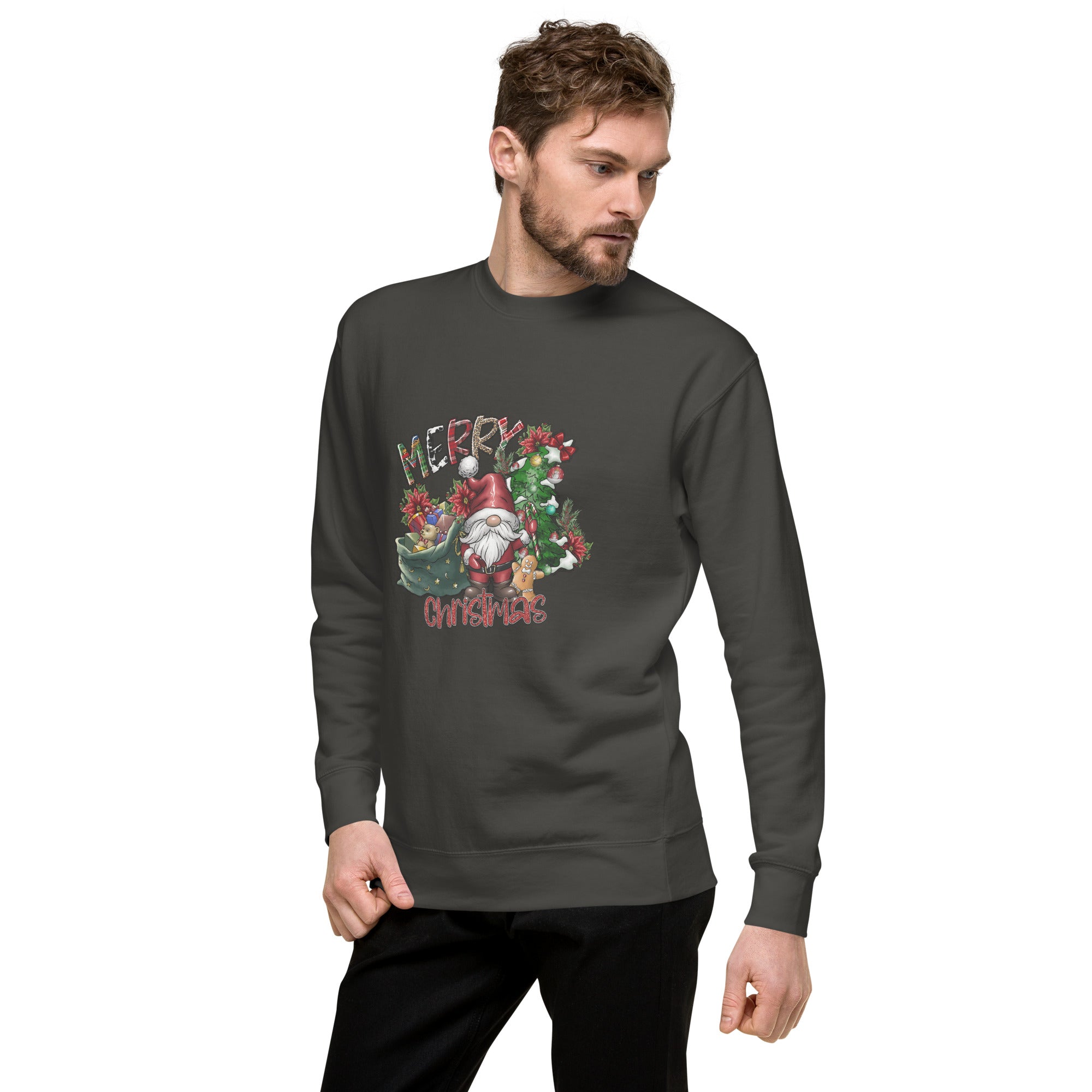 Merry Christmas Premium Sweatshirt-Phoenix Styles