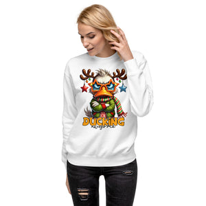 Ducking Awesome Premium Sweatshirt-Phoenix Styles