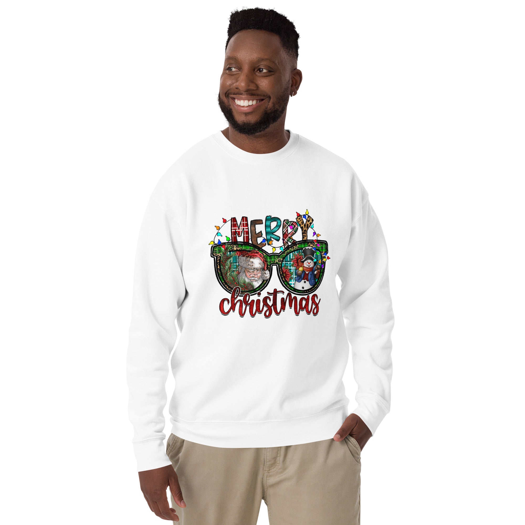 Merry Christmas Premium Sweatshirt-Phoenix Styles