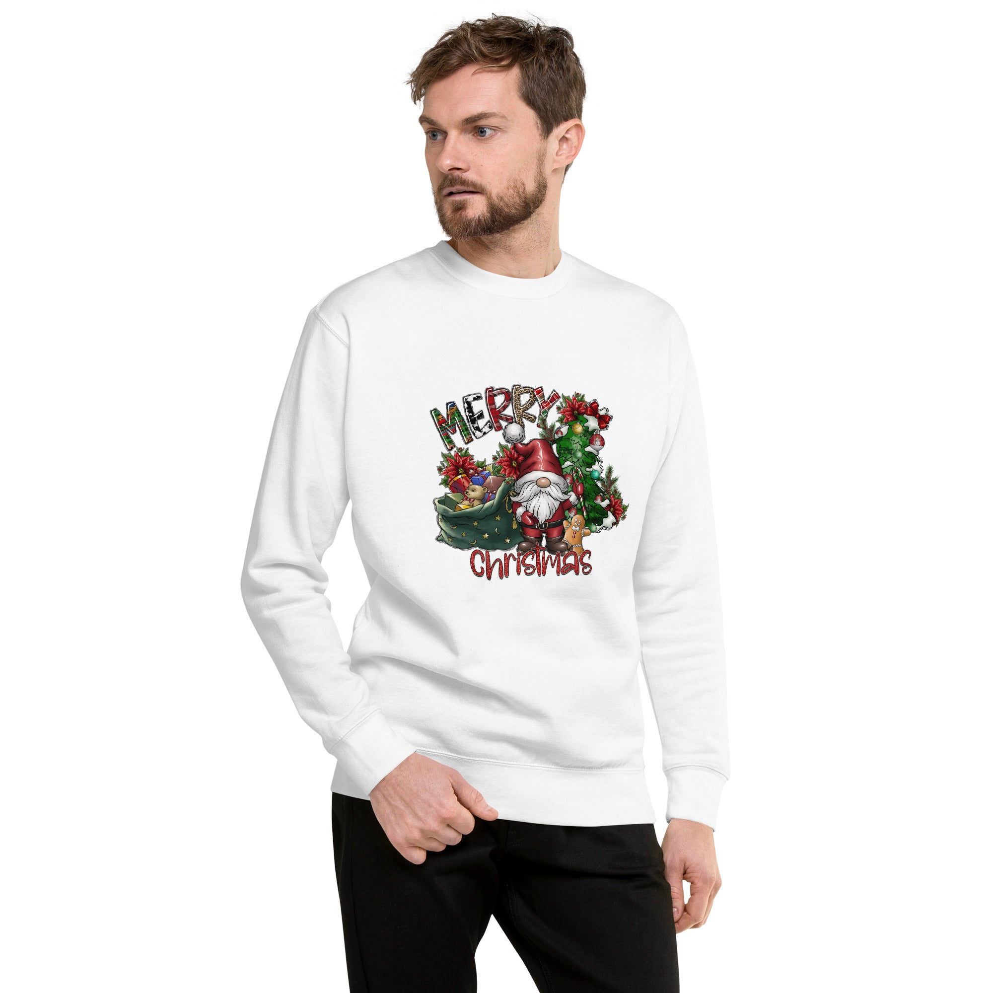 Merry Christmas Premium Sweatshirt-Phoenix Styles