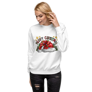 Merry Xmas Unisex Premium Sweatshirt-Phoenix Styles