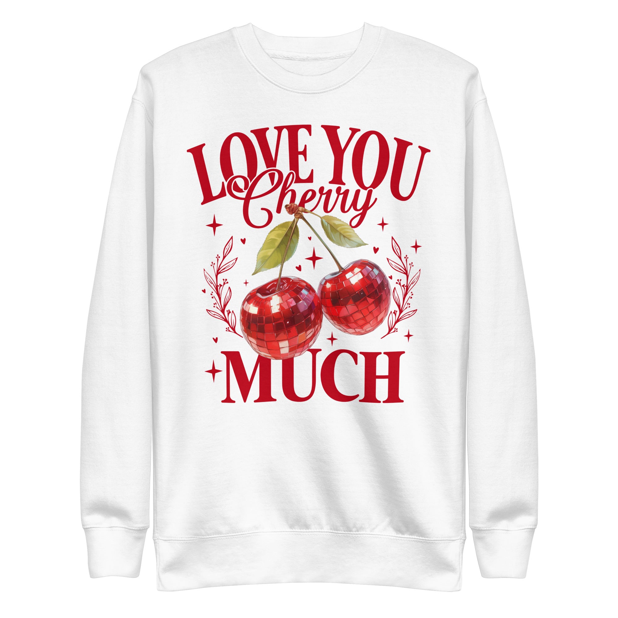 Love You Cherry Sweatshirt-Phoenix Styles