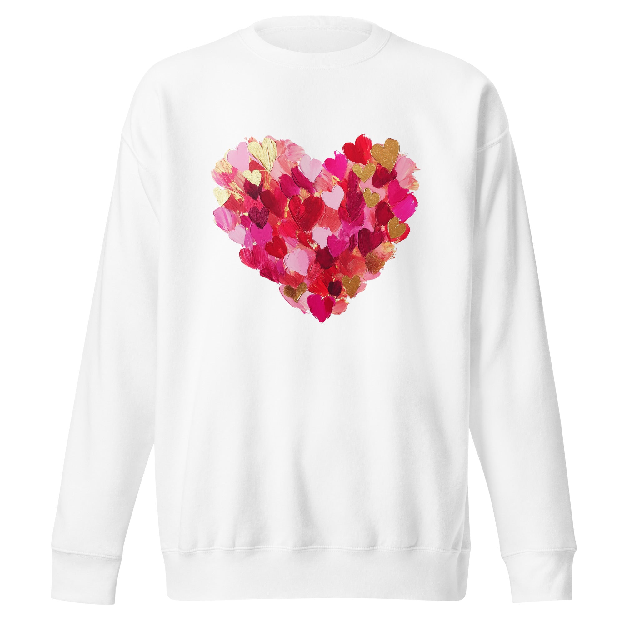 Heart Premium Sweatshirt-Phoenix Styles