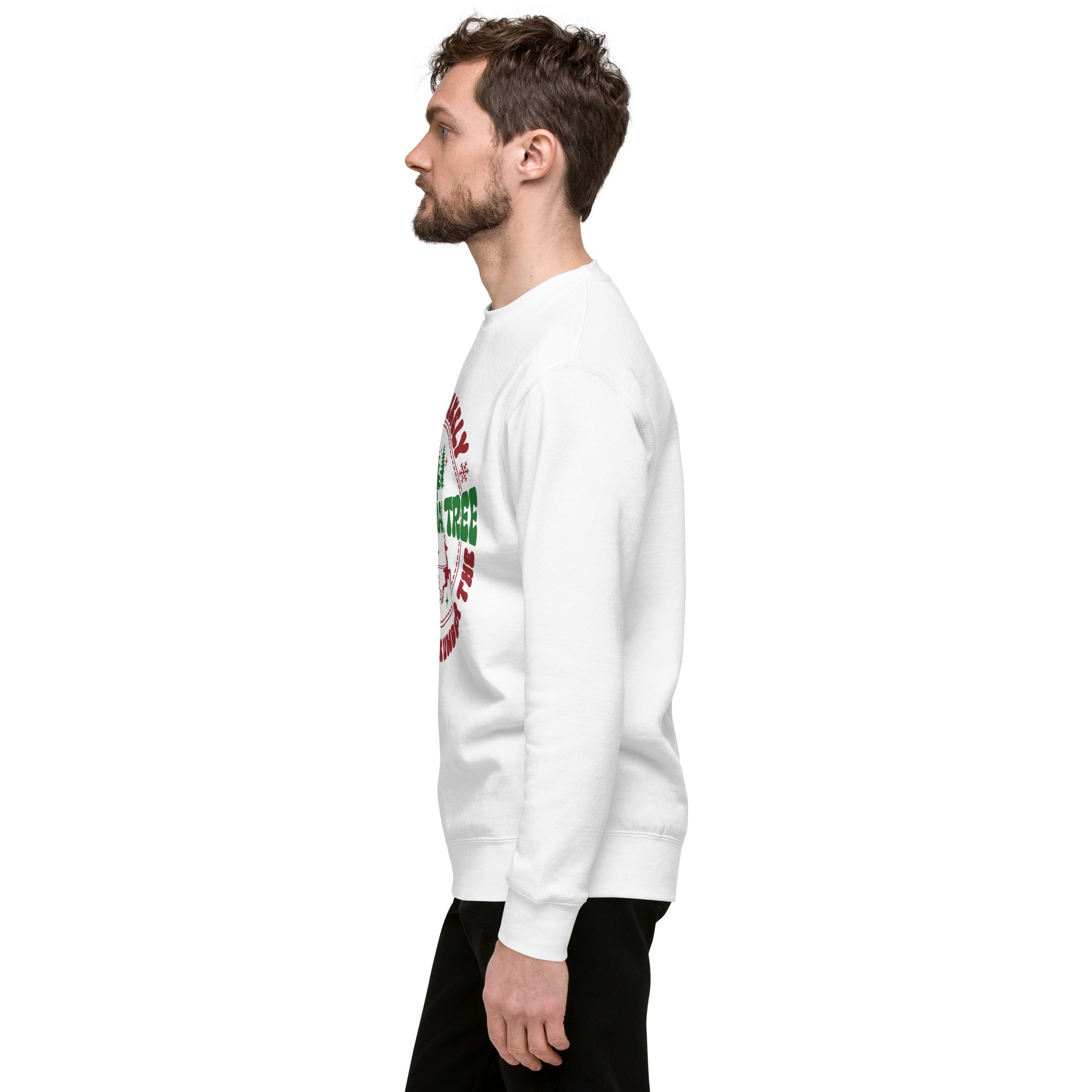 Most Likely To Be Drunk Under The Christmas Tree Unisex Premium Sweatshirt-Phoenix Styles