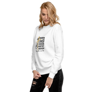 She Is Me and I am She Premium Sweatshirt-Phoenix Styles