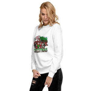 Merry Christmas Truck Unisex Premium Sweatshirt-Phoenix Styles