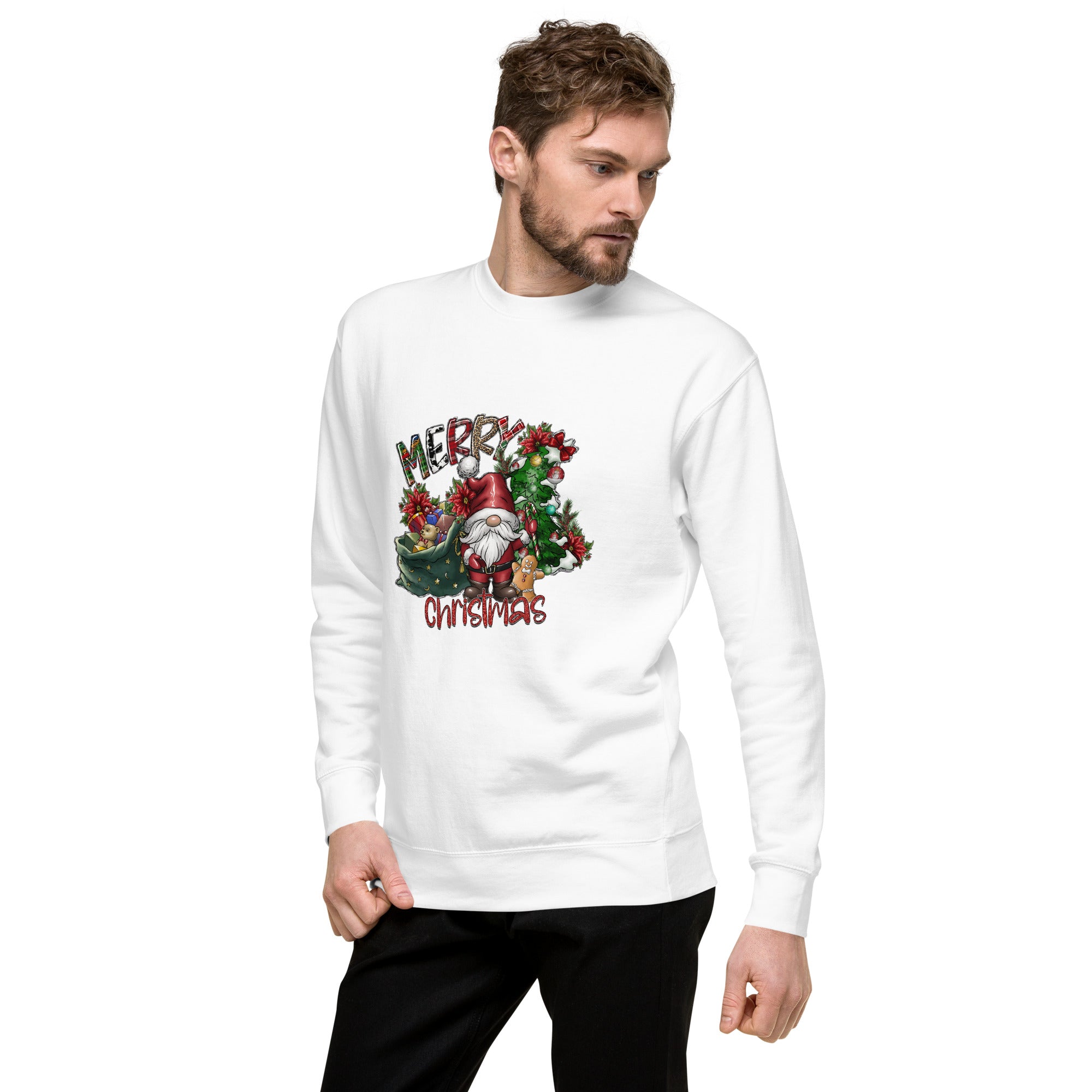 Merry Christmas Premium Sweatshirt-Phoenix Styles