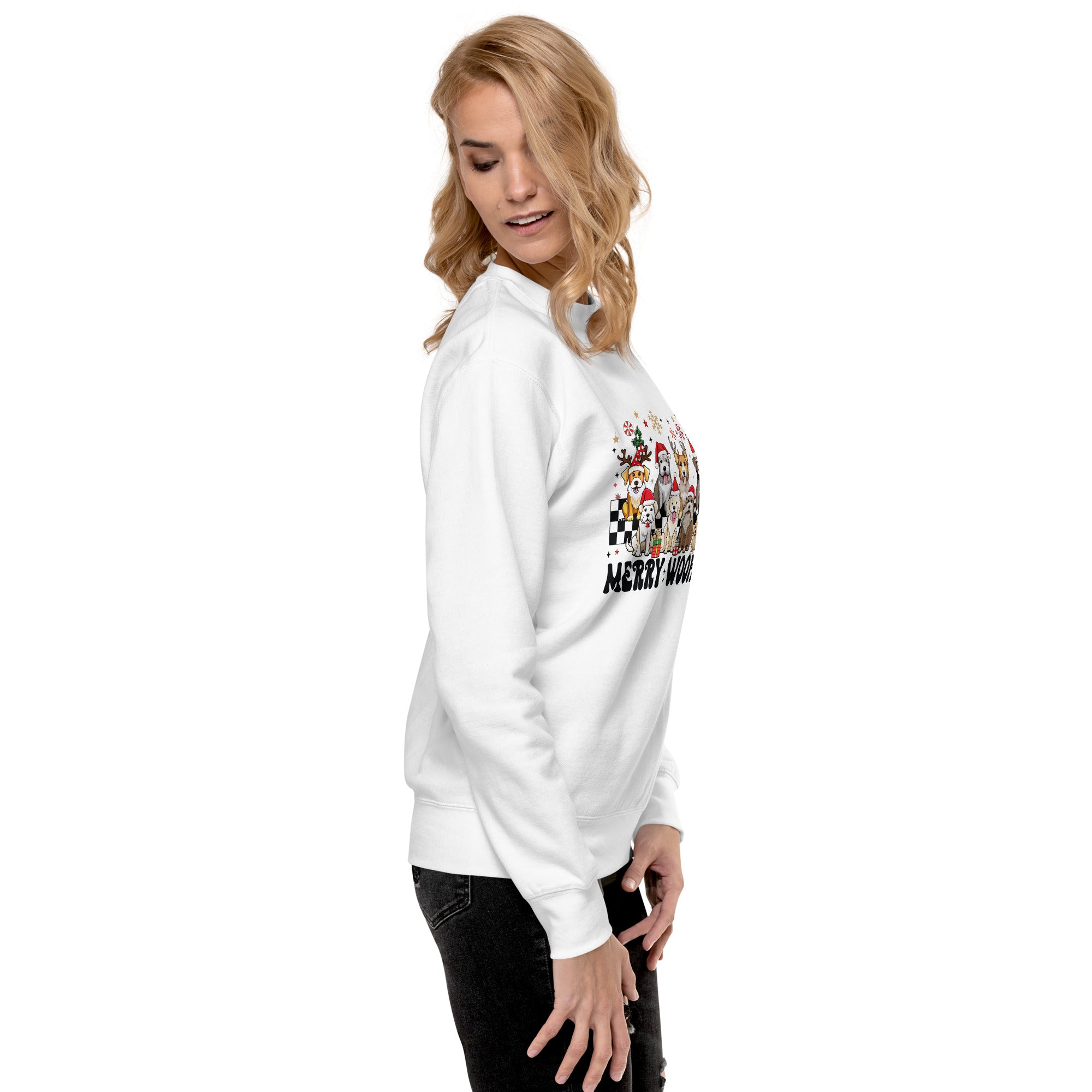 Merry Woofmas Unisex Premium Sweatshirt-Phoenix Styles