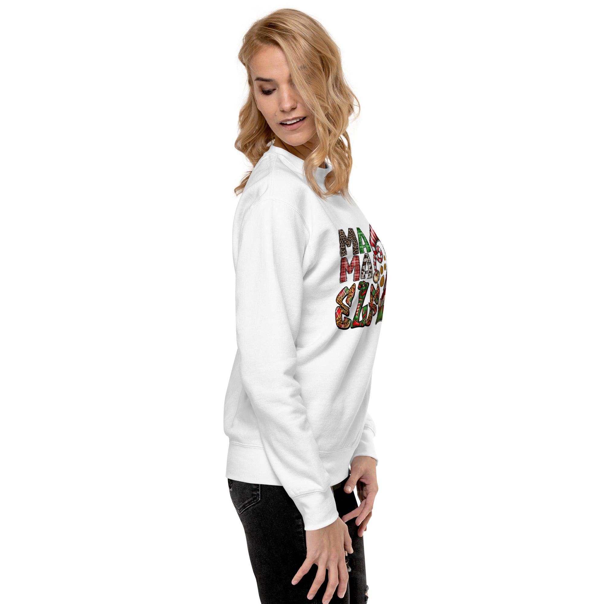 Mama Elf Premium Sweatshirt-Phoenix Styles