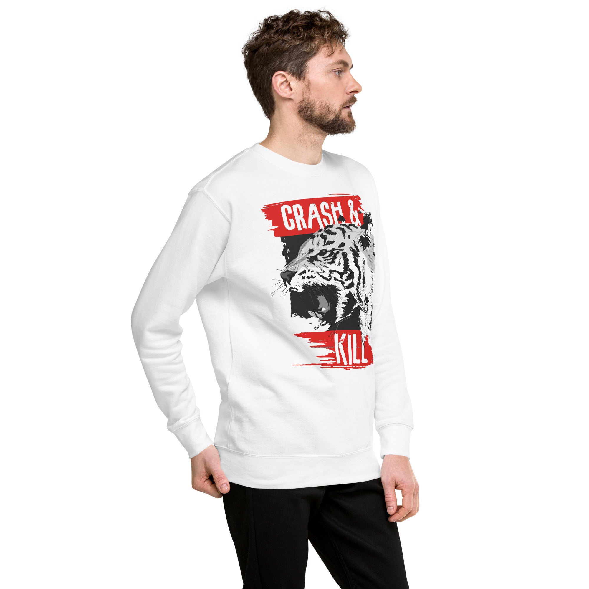 Crash and Kill Premium Sweatshirt-Phoenix Styles