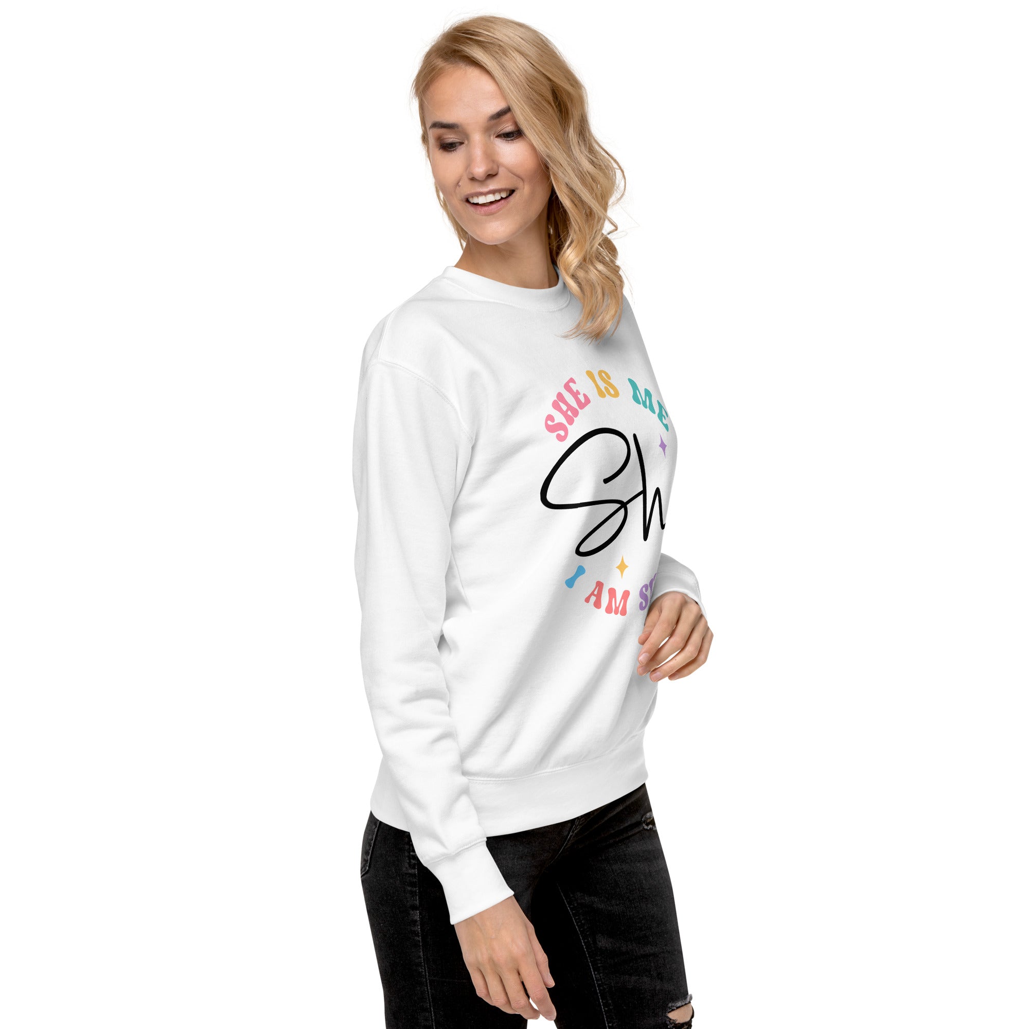 She is Me Premium Sweatshirt-Phoenix Styles