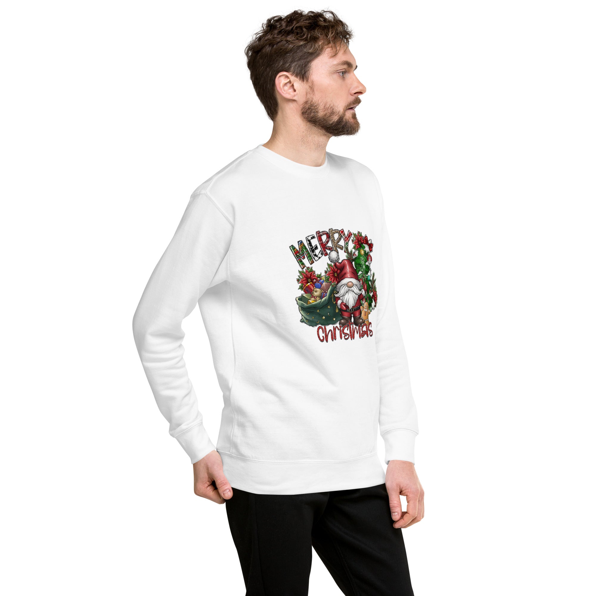 Merry Christmas Premium Sweatshirt-Phoenix Styles