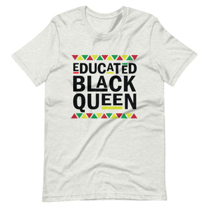 Educated Black Queen t-shirt-Phoenix Styles