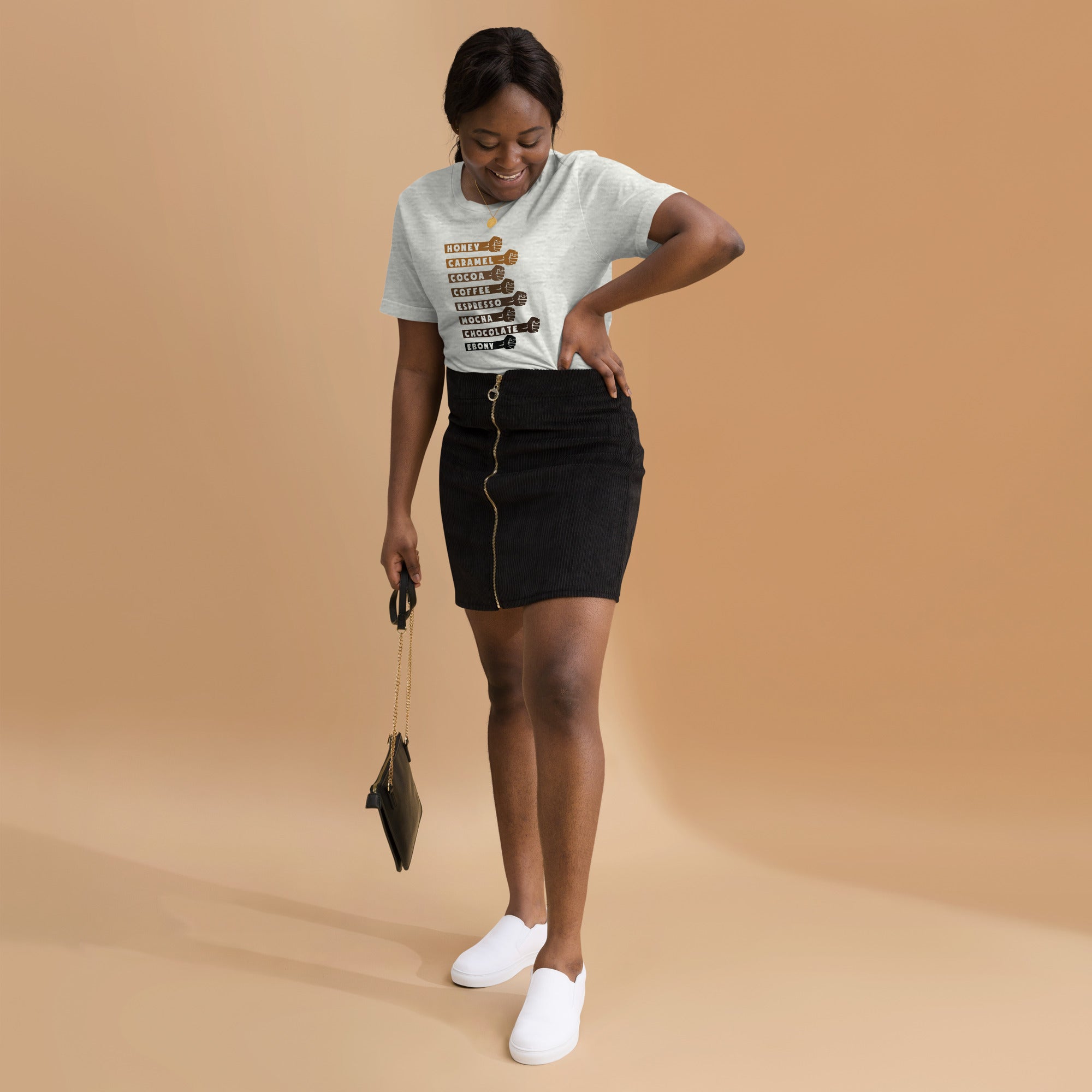 Melanin coffee t-shirt-Phoenix Styles