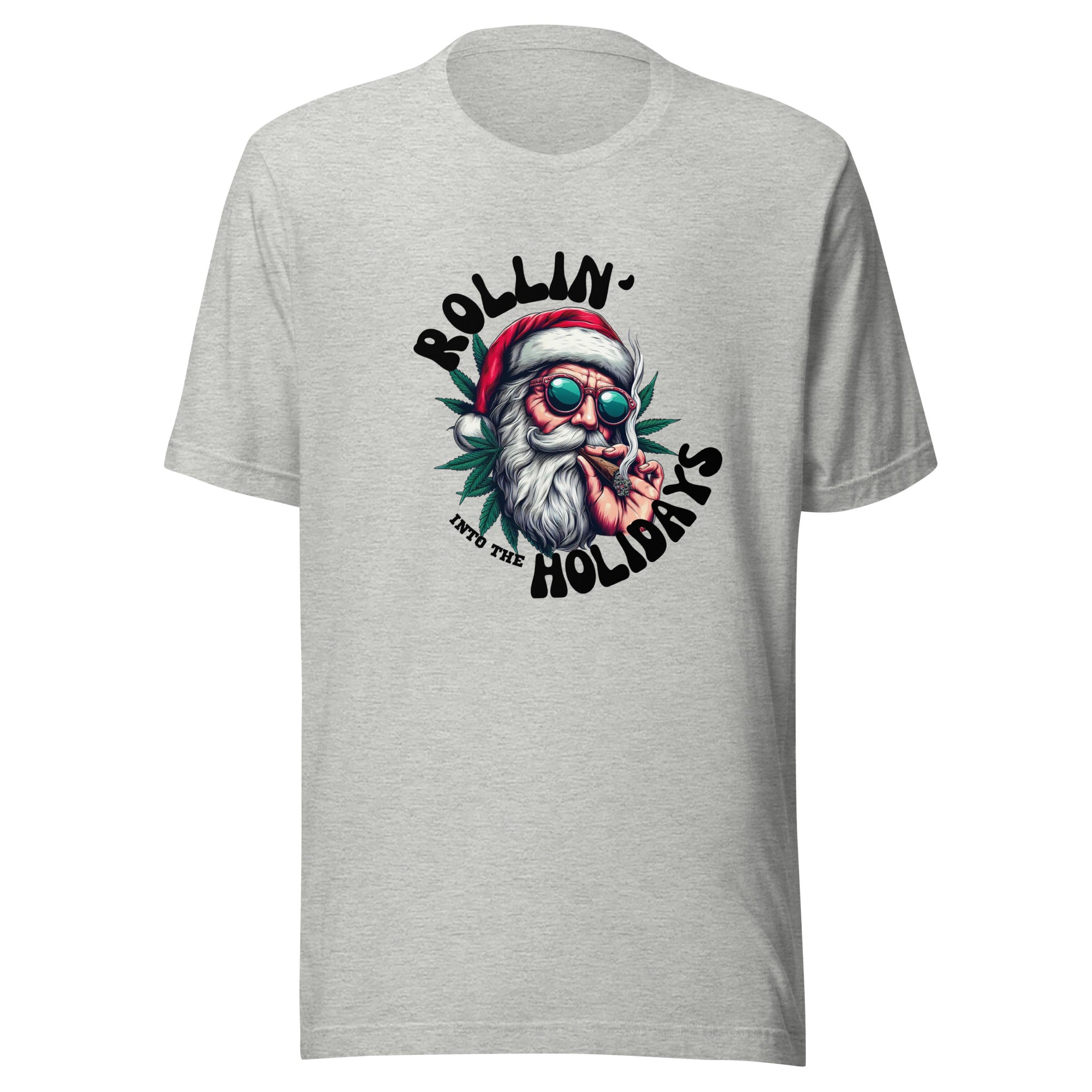 Rollin Into The Hoslidays Unisex t-shirt-Phoenix Styles