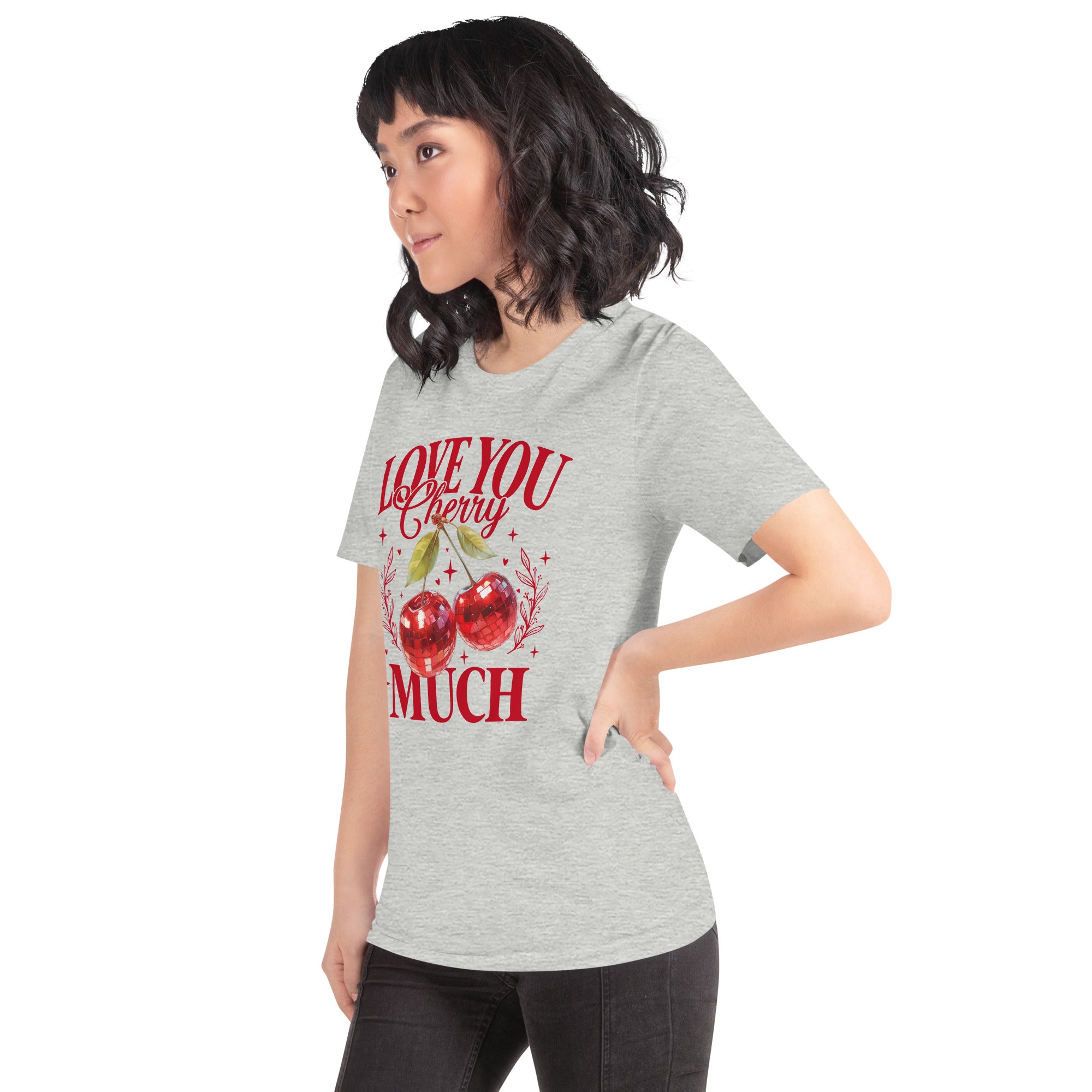 Love You Cherry t-shirt-Phoenix Styles